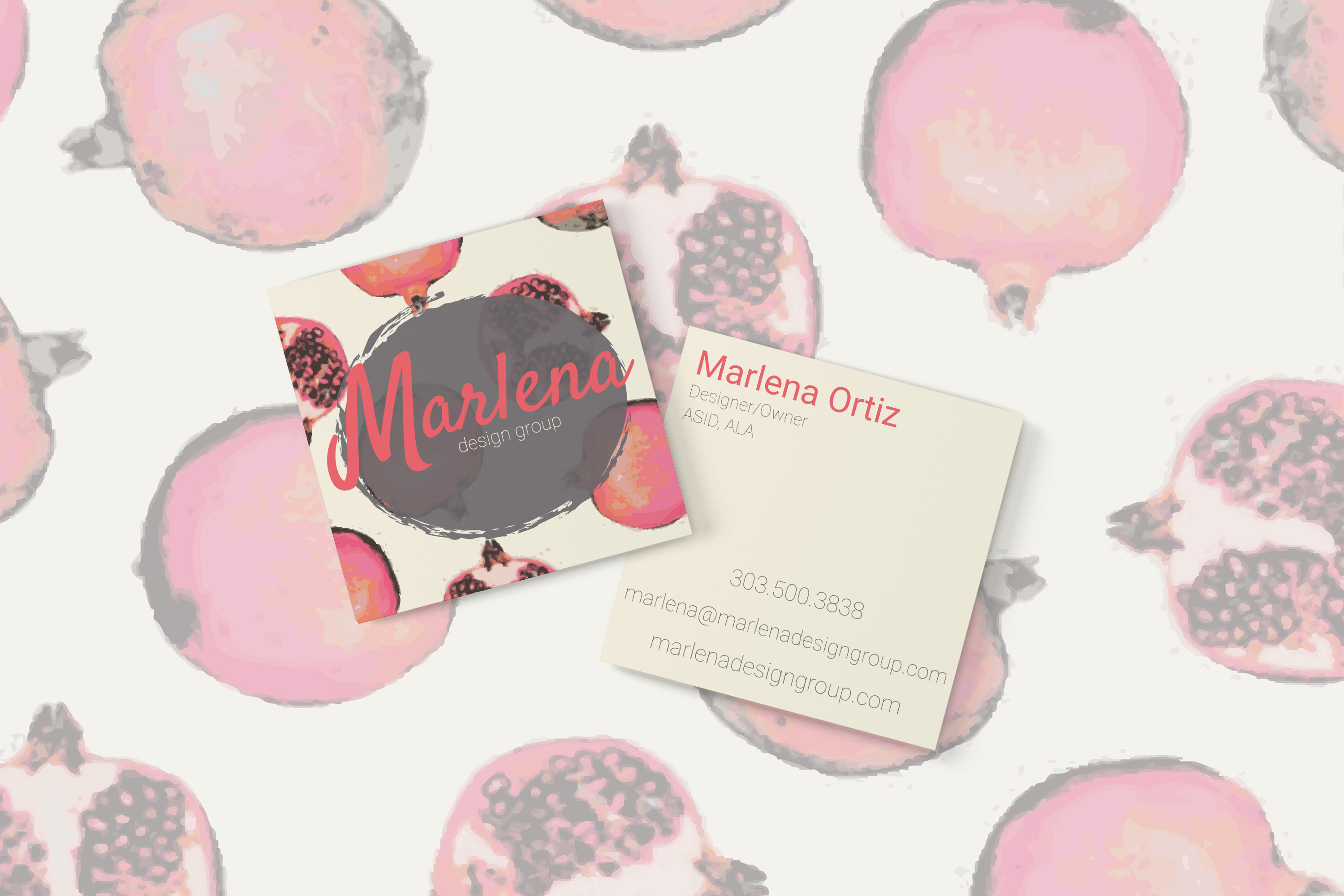 Business Cards for Marlena Design Group
